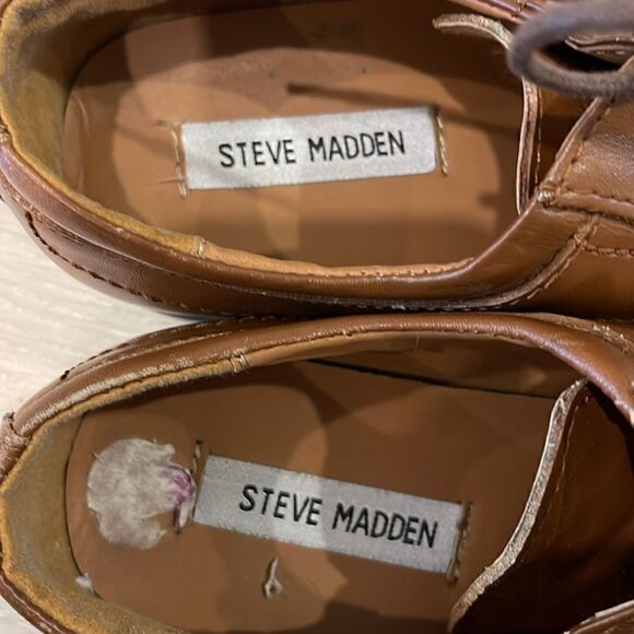 Steve Madden Brown Lace Up Shoes For Men, Size 8.5 - Picture 8 of 9